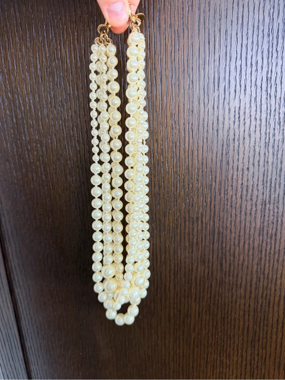 J. Crew Multi-Strand Pearl Necklace